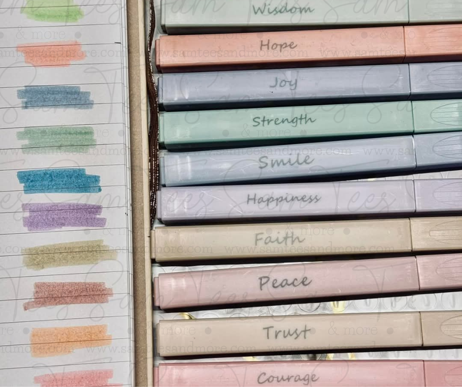 Script Bible Highlighters