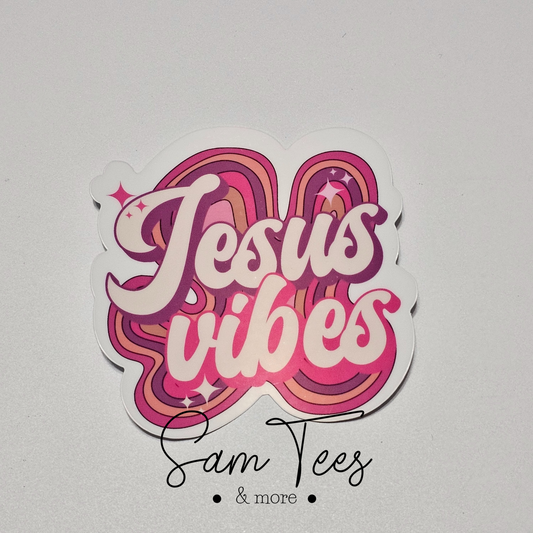 Jesus Vibes Sticker