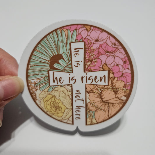 He is Risen Sticker