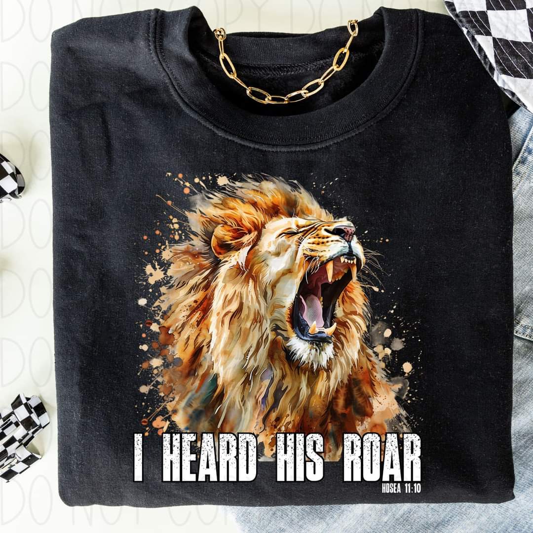 I Heard His Roar