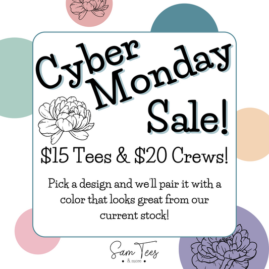 Cyber Monday Mystery Color Deal