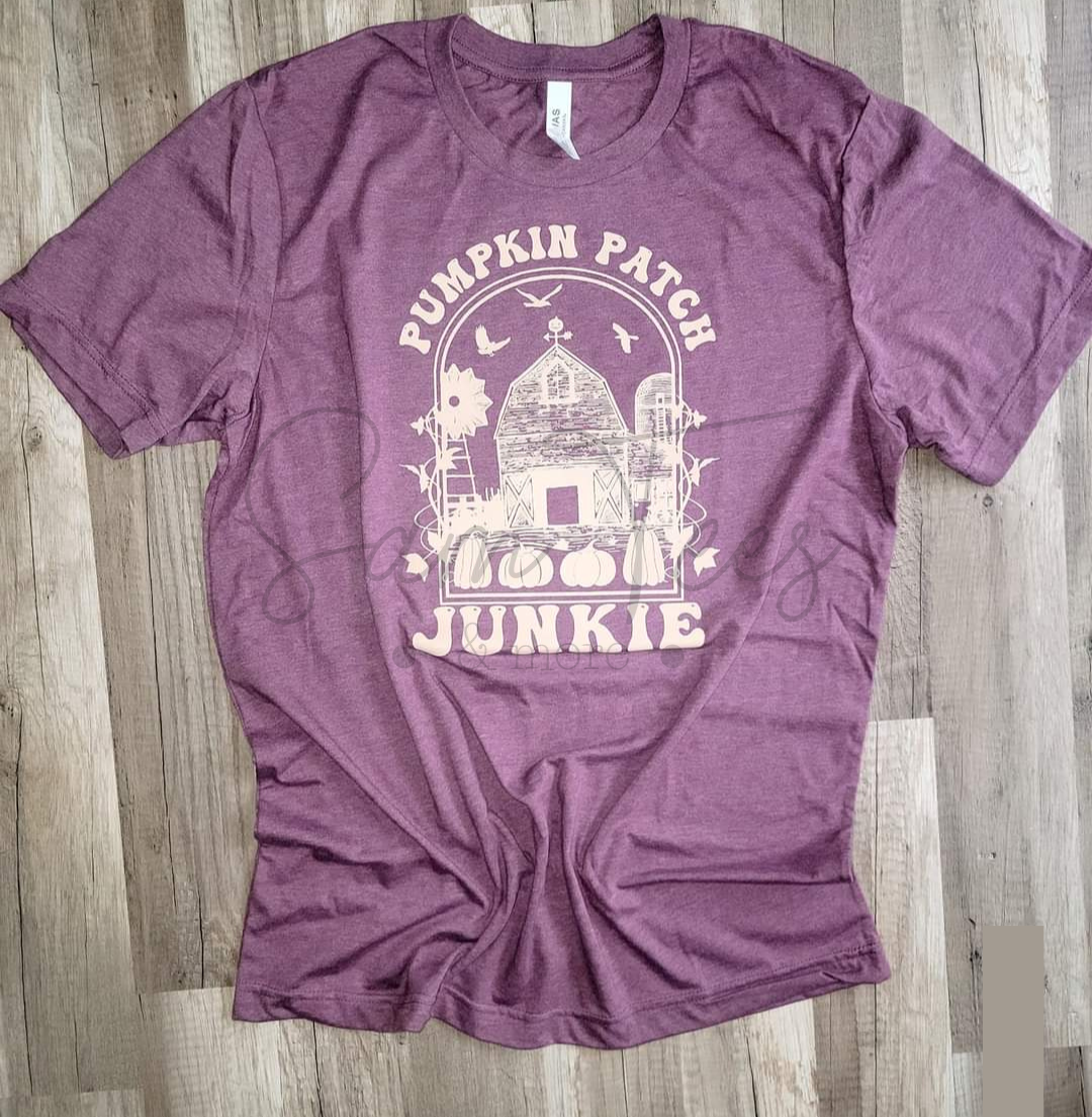 Pumpkin Patch Junkie T-shirt