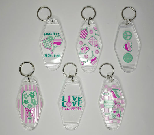 Motel Style Keychains