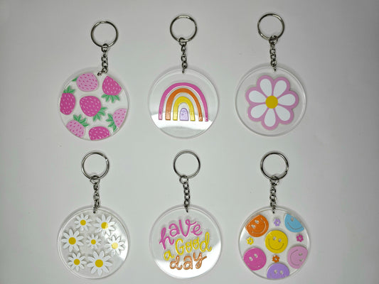 Round Keychains